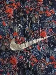 Vorschaubild 3 von Herren Laufjacke Windbreaker Kapuze Floral Mehrfarbig Gr. L