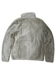 Vorschaubild 4 von Damen Fleecejacke Teddyfleece Stehkragen Beige Gr. S