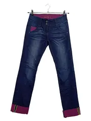 Vorschaubild 1 von Jeans Slim Fit Mädchen Gr. 164 Blau Denim Umschlag