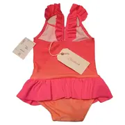 Vorschaubild 1 von Badeanzug Mädchen Gr. 86 Pink Rüschen