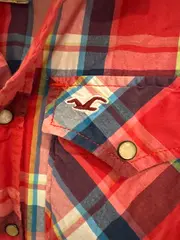 Vorschaubild 3 von Herren Freizeithemd Kariert Rot Gr. S Western Style Baumwolle