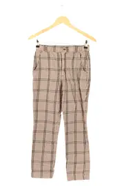 Vorschaubild 1 von Damen Stoffhose Kariert Casual Preppy Mehrfarbig Gr. M (W29/38)
