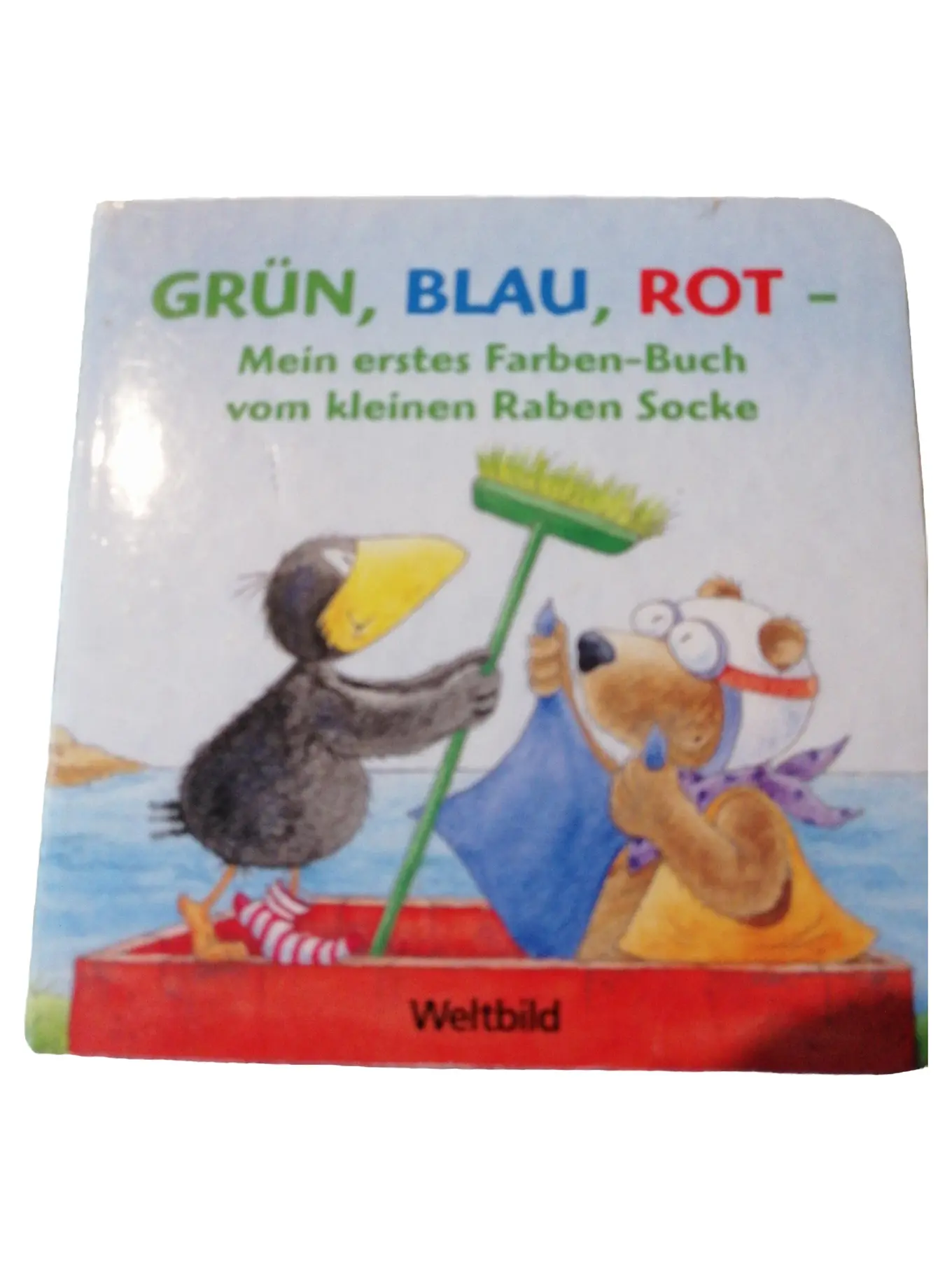 Der kleine Rabe Socke Farben lernen Bilderbuch Hardcover Kinder Deutsch