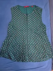 Vorschaubild 4 von Damen Freizeitkleid Gr. 38 Petrol Grafisch Casual