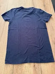 Vorschaubild 6 von Jungen T-Shirt Blau Sportlich Gr. 128 Baumwolle Kurzarm