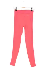 Vorschaubild 1 von H & M Damen Leggings Rosa Gr. M Sportlich Polyester Fitness Hose