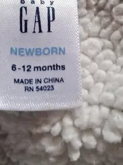 Vorschaubild 4 von Baby Fleece Hose mit Füßlingen Blau Gr. 68/74 6-12 Monate