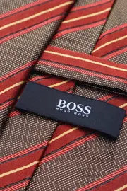 Vorschaubild 3 von Herren Krawatte Seide Gestreift Mehrfarbig Business Klassisch 150cm