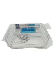 Vorschaubild 1 von 2 Regalkörbe Aufbewahrungskorb Metall Silber 41x14x28 cm NEU