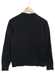 Vorschaubild 2 von Damen Pullover Gr. 34/XS Klassisch Elegant Schwarz Viskose Baumwolle