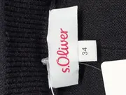 Vorschaubild 3 von Damen Pullover Gr. 34/XS Klassisch Elegant Schwarz Viskose Baumwolle