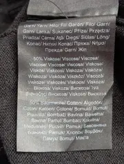 Vorschaubild 4 von Damen Pullover Gr. 34/XS Klassisch Elegant Schwarz Viskose Baumwolle