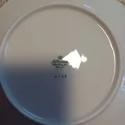 Vorschaubild 2 von 6122 Sammelgedeck 3-tlg Porzellan Geometrisch Weiß