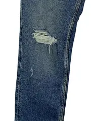 Vorschaubild 3 von Destroyed Jeans Damen Gr. 34 Blau Ripped Denim Casual