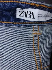 Vorschaubild 5 von Destroyed Jeans Damen Gr. 34 Blau Ripped Denim Casual