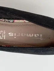 Vorschaubild 3 von Pumps Damen Gr. 38 Schwarz Elegant Plateau High Heels