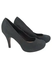 Vorschaubild 1 von Pumps Damen Gr. 38 Schwarz Elegant Plateau High Heels