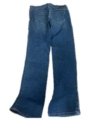 Vorschaubild 3 von Sandy Damen Jeans Slim Straight W29 Blau Regular Waist Stretch