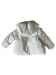 Vorschaubild 2 von Kinder Steppjacke Winterjacke Kapuze Gr. 98 Beige Casual