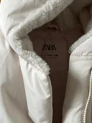Vorschaubild 7 von Kinder Steppjacke Winterjacke Kapuze Gr. 98 Beige Casual