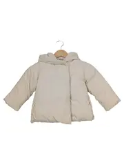 Vorschaubild 1 von Kinder Steppjacke Winterjacke Kapuze Gr. 98 Beige Casual