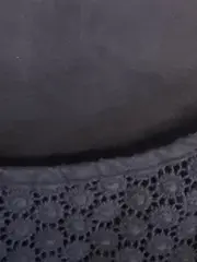 Vorschaubild 9 von Damen Top Ärmellos Häkeldetail Blau Gr. S 36