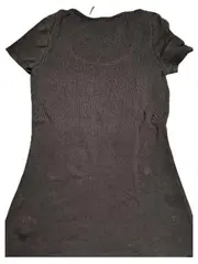 Vorschaubild 4 von Damen T-Shirt Basic Gr. 34 XS Navy Blau Kurzarm Baumwolle