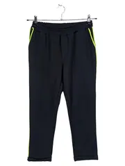 Vorschaubild 1 von Jogginghose Damen Gr. L Schwarz Neon Seitenstreifen Sport