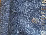 Vorschaubild 4 von Damen Pullover Shirt Gr. 44 Blau Casual Meliert Langarm