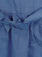 Vorschaubild 2 von Sommerkleid Damen Maritim Gestreift Blau Baumwolle Gr. XS
