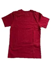 Vorschaubild 4 von Herren T-Shirt Gr. S Rot Schriftzug Baumwolle Freizeit Sportlich