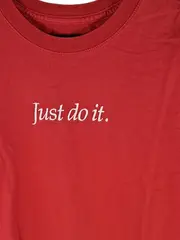 Vorschaubild 2 von Herren T-Shirt Gr. S Rot Schriftzug Baumwolle Freizeit Sportlich