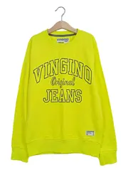 Vorschaubild 1 von Sweatshirt Jungen Gr. 152 Gelb Langarm Schriftzug Freizeit