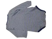 Vorschaubild 2 von Baby Body Langarm Gr. 104 Blau Gestreift Baumwolle Kinder