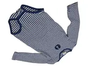 Vorschaubild 1 von Baby Body Langarm Gr. 104 Blau Gestreift Baumwolle Kinder