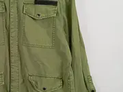 Vorschaubild 4 von Damen Feldjacke Military Jacke Oliv Gr. S Baumwolle Rückendruck