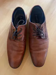 Vorschaubild 2 von Herren Schnürschuhe Leder Business Braun Gr. 43