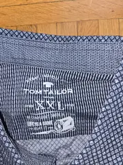 Vorschaubild 8 von Business Hemd Herren Kurzarm Blau Gr. 54 XXL Baumwolle