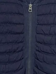 Vorschaubild 2 von Damen Steppjacke M Blau Casual Kapuze Reißverschluss
