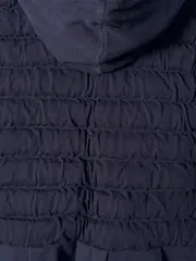Vorschaubild 3 von Damen Steppjacke M Blau Casual Kapuze Reißverschluss
