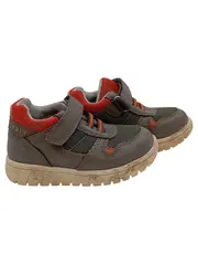 Vorschaubild 1 von Lauflernschuhe Sneaker Kinder Jungen Gr. 22 Grau Rot Klettverschluss