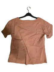 Vorschaubild 3 von Damen T-Shirt Rosa Brusttasche Basic Gr. L