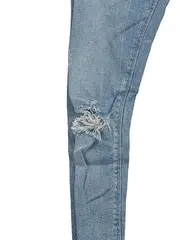 Vorschaubild 4 von Damen Skinny Jeans High Waist Destroyed Gr. 36 W28 Hellblau