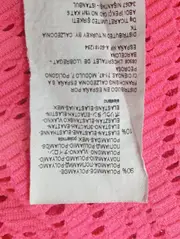 Vorschaubild 5 von Damen Freizeitkleid Gr. 40/L Rosa Lochmuster Streetwear