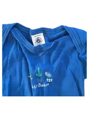Vorschaubild 5 von Baby Body Gr. 80 Blau Baumwolle Kurzarm Logo Tiermotiv