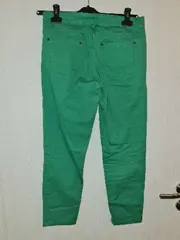 Vorschaubild 2 von Woman Jeans Hose Damen Regular Fit Grün Gr. 36 W28 Polyester