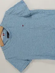 Vorschaubild 3 von Kinder T-Shirt Gr. 122 blau weiß gestreift