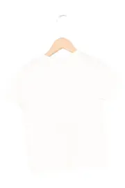 Vorschaubild 2 von T-Shirt Kinder Gr. 110 Weiß Schriftzug Baumwolle