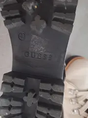 Vorschaubild 2 von Damen Stiefelette Hiking Boot Beige Leder Monogram Gr. 40