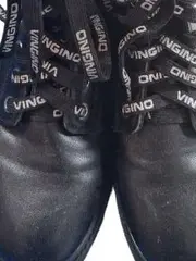 Vorschaubild 7 von Mädchen Schnürstiefel Gr. 37 Schwarz Leder Combat Boots